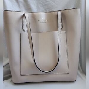 kate spade Light Beige/pink Tote Bag